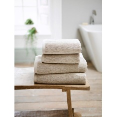 The Lyndon Company Linwood Cotton Towels - Biscuit The Lyndon Company Linwood Cotton Towels - Biscuit