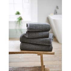 The Lyndon Company Linwood Cotton Towels - Charcoal The Lyndon Company Linwood Cotton Towels - Charcoal
