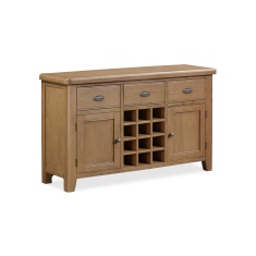 Juniper Wide Sideboard - Smoked Oak Juniper Wide Sideboard - Smoked Oak