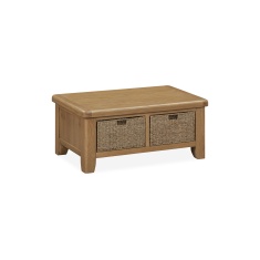 Juniper Coffee Table - Smoked Oak Juniper Coffee Table - Smoked Oak