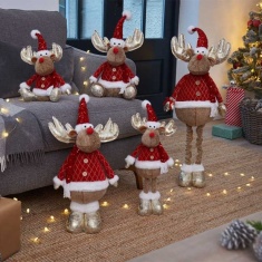 Smart Garden Golden Blitzen Deer PlushDecor - 58cm Smart Garden Golden Blitzen Deer PlushDecor - 58cm