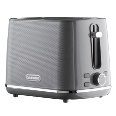 Daewoo SDA2628GE Stirling 2 Slice Toaster - Grey Daewoo SDA2628GE Stirling 2 Slice Toaster - Grey