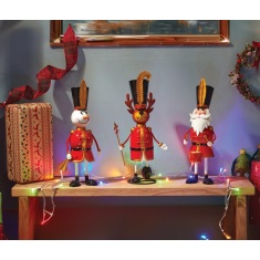 Smart Garden Christmas Captain Figurines - 20cm (Assorted Styles) Smart Garden Christmas Captain Figurines - 20cm (Assorted Styles)