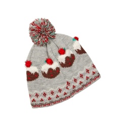 Smart Garden Luxury Beanie - Xmas Pudding Hat Smart Garden Luxury Beanie - Xmas Pudding Hat
