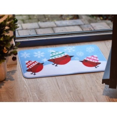Smart Garden Beanie Robins Doormat - 40 x 60cm Smart Garden Beanie Robins Doormat - 40 x 60cm