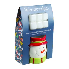 Woodbridge Snowman Melter & Wax Melts Gift Set Woodbridge Snowman Melter & Wax Melts Gift Set