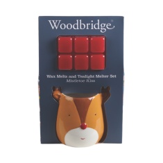 Woodbridge Reindeer Melter & Wax Melts Gift Set Woodbridge Reindeer Melter & Wax Melts Gift Set