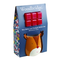 Woodbridge Reindeer Melter & Wax Melts Gift Set Woodbridge Reindeer Melter & Wax Melts Gift Set