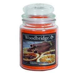 Woodbridge Orange Cinnamon Scented Candle Jar - 565g Woodbridge Orange Cinnamon Scented Candle Jar - 565g