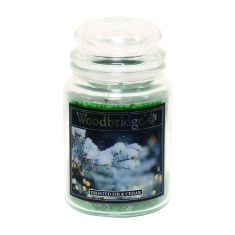 Woodbridge Frosted Fir & Cedar Scented Candle Jar - 565g Woodbridge Frosted Fir & Cedar Scented Candle Jar - 565g