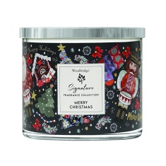 Woodbridge Merry Christmas Scented Candle Tumbler - 410g Woodbridge Merry Christmas Scented Candle Tumbler - 410g