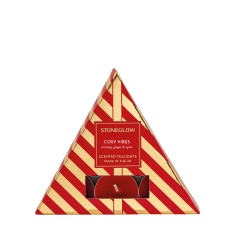 Stoneglow Cosy Vibes Nutmeg, Ginger & Spice Fragranced Tealights - Pack of 6 Stoneglow Cosy Vibes Nutmeg, Ginger & Spice Fragranced Tealights - Pack of 6