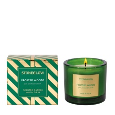 Stoneglow Frosted Woods Pear, Patchouli & Musk Scented Candle - 210g Stoneglow Frosted Woods Pear, Patchouli & Musk Scented Candle - 210g