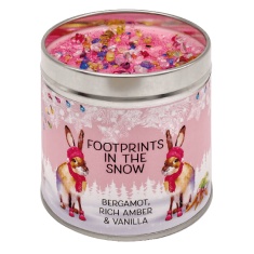 Best Kept Secrets Footprints in the Snow Scented Candle - 240g Best Kept Secrets Footprints in the Snow Scented Candle - 240g