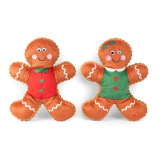 Zoon Pet Gingerbread Buddies Dog Toy (Assorted Styles) Zoon Pet Gingerbread Buddies Dog Toy (Assorted Styles)