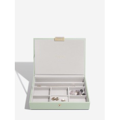Stackers Classic Jewellery Box Lid - Sage Green Stackers Classic Jewellery Box Lid - Sage Green