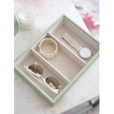 Stackers Classic 3 Section Watch Accessory Layer - Sage Green Stackers Classic 3 Section Watch Accessory Layer - Sage Green