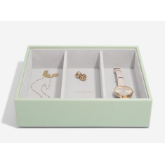 Stackers Classic 3 Section Watch Accessory Layer - Sage Green Stackers Classic 3 Section Watch Accessory Layer - Sage Green