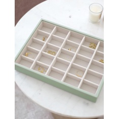 Stackers Classic 25 Section Trinket Layer - Sage Green Stackers Classic 25 Section Trinket Layer - Sage Green