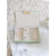 Stackers Mini Jewellery Box Lid - Sage Green Stackers Mini Jewellery Box Lid - Sage Green