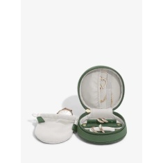 Stackers Round Jewellery Roll - Emerald Stackers Round Jewellery Roll - Emerald