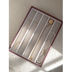 Stackers Classic Necklace Layer - Burgundy Stackers Classic Necklace Layer - Burgundy