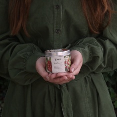 Freckleface RHS Heritage Tin Candle Wild Berries - 305g Freckleface RHS Heritage Tin Candle Wild Berries - 305g