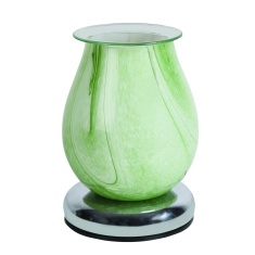 Aromatize Touch Electric Wax Melter - Green Swirl Aromatize Touch Electric Wax Melter - Green Swirl