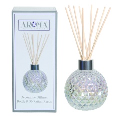 Aromatize Diffuser Bottle & 50 Rattan Reeds - Clear Aromatize Diffuser Bottle & 50 Rattan Reeds - Clear