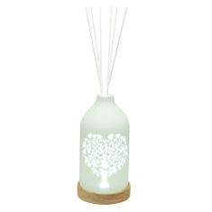 Aromatize LED Ceramic Clean Linen Diffuser 19cm - Tree Aromatize LED Ceramic Clean Linen Diffuser 19cm - Tree