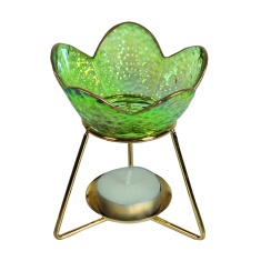 Aromatize Petal Wax Melter 11cm - Green Aromatize Petal Wax Melter 11cm - Green