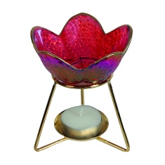 Aromatize Petal Wax Melter 11cm - Red Aromatize Petal Wax Melter 11cm - Red