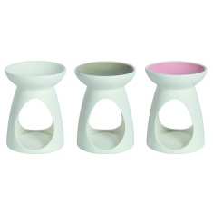Aromatize Teardrop Wax Melter 11cm Assorted - Pink, White, Grey Aromatize Teardrop Wax Melter 11cm Assorted - Pink, White, Grey