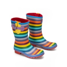 Rouchette Rainbow Short Wellies - Multi Rouchette Rainbow Short Wellies - Multi