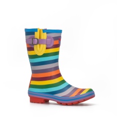 Rouchette Rainbow Short Wellies - Multi Rouchette Rainbow Short Wellies - Multi