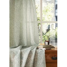 William Morris at Home Original Willow Voile Curtain - Sage William Morris at Home Original Willow Voile Curtain - Sage