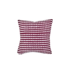 Catherine Lansfield Stab Stitch Cushion 43cm - Plum Catherine Lansfield Stab Stitch Cushion 43cm - Plum