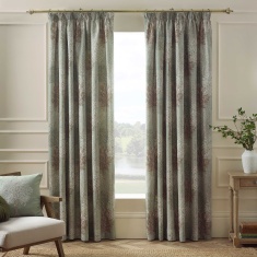 Catherine Lansfield Woodland Trees Pencil Pleat Curtains - Green Catherine Lansfield Woodland Trees Pencil Pleat Curtains - Green