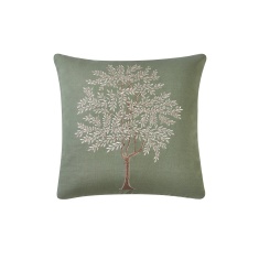 Catherine Lansfield Woodland Trees Filled Cushion 45cm - Green Catherine Lansfield Woodland Trees Filled Cushion 45cm - Green