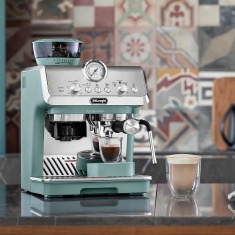 Delonghi EC9155.GR La Specialista Arte Bean To Cup Manual Coffee Machine - Green Delonghi EC9155.GR La Specialista Arte Bean To Cup Manual Coffee Machine - Green