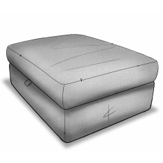 Harper Storage Footstool in Fabric Harper Storage Footstool in Fabric