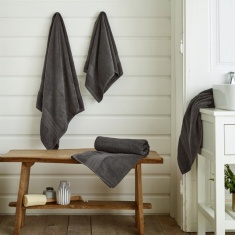 Deyongs Northmoor 100% Cotton Towels - Charcoal Deyongs Northmoor 100% Cotton Towels - Charcoal