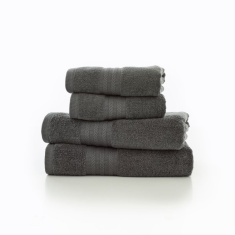 Deyongs Northmoor 100% Cotton Towels - Charcoal Deyongs Northmoor 100% Cotton Towels - Charcoal