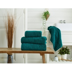 The Lyndon Company Wentworth 100% Cotton Towels - Everglade The Lyndon Company Wentworth 100% Cotton Towels - Everglade