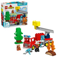 LEGO Duplo 10473 Town Fire Engine with Hose & Firefighter LEGO Duplo 10473 Town Fire Engine with Hose & Firefighter