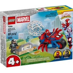 LEGO Marvel 11206 Spidey & His Amazing Friends Spidey on his Motorcycle vs. Rhino LEGO Marvel 11206 Spidey & His Amazing Friends Spidey on his Motorcycle vs. Rhino