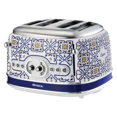 Ariete AR1562 4 Slice Capri Design Toaster - Blue Ariete AR1562 4 Slice Capri Design Toaster - Blue