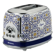 Ariete AR5512 2 Slice Capri Design Toaster - Blue Ariete AR5512 2 Slice Capri Design Toaster - Blue