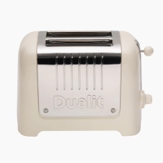 Dualit 26263 Lite 2 Slice Toaster - Canvas White Dualit 26263 Lite 2 Slice Toaster - Canvas White