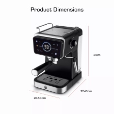 Swan SK22113BLK Digital Coffee Machine - Black Swan SK22113BLK Digital Coffee Machine - Black